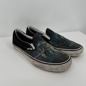 VANS Star Wars A‎ New Hope Slip On Shoes Darth Vader Luke SkyWalker Mens 9.5